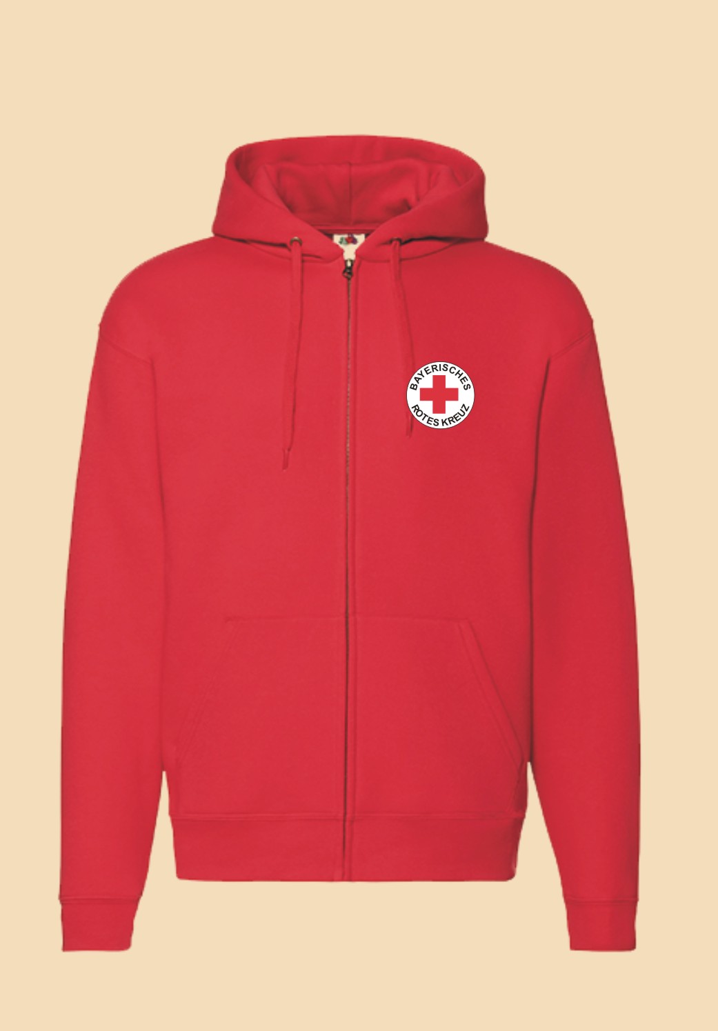 Unisex Premium Zip Jacket - Rundlogo 8cm