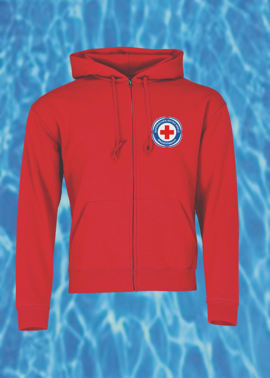 Unisex Premium Zip Jacket - Rundlogo 8cm