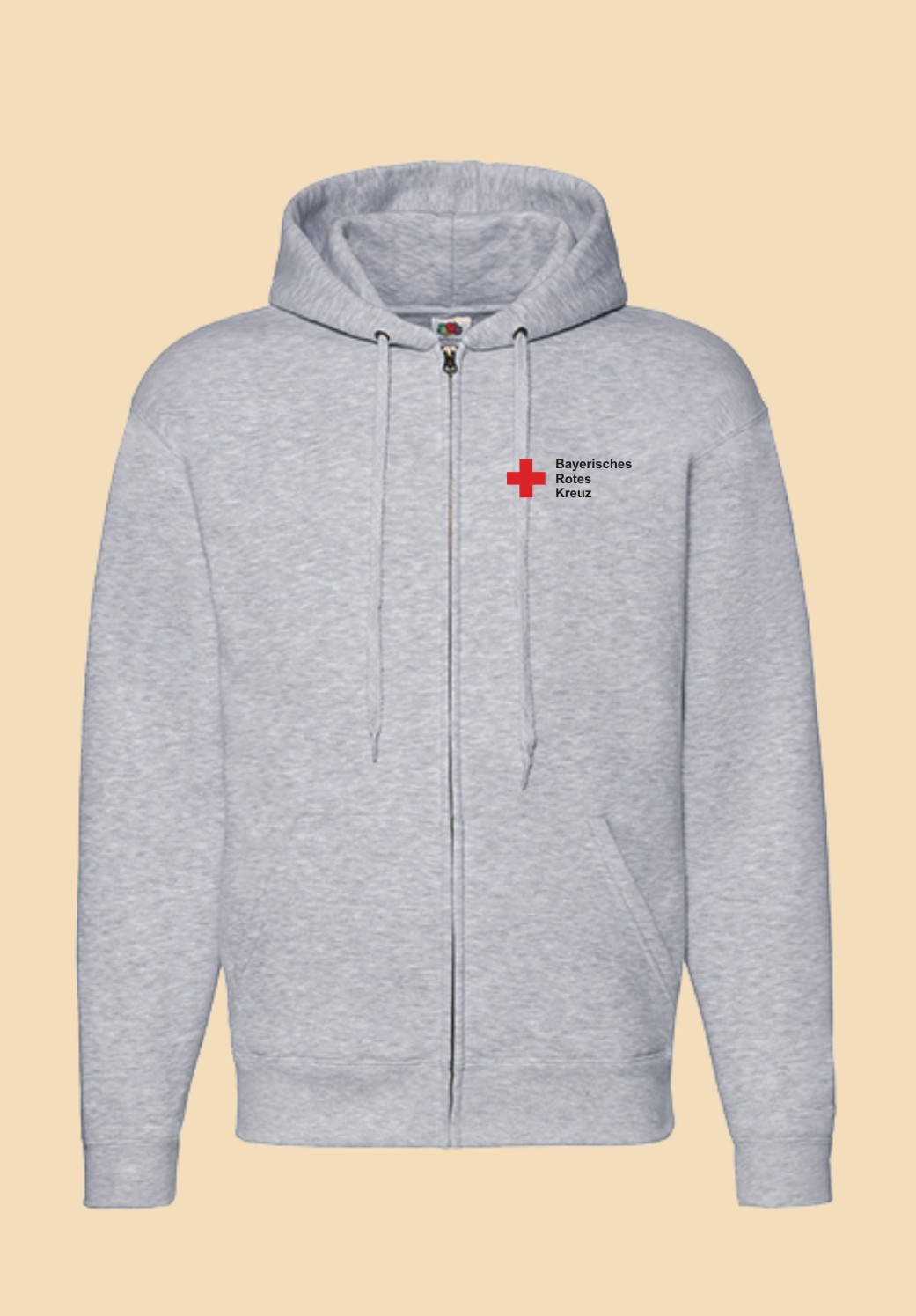 Unisex Premium Zip Jacket - Rundlogo 8cm