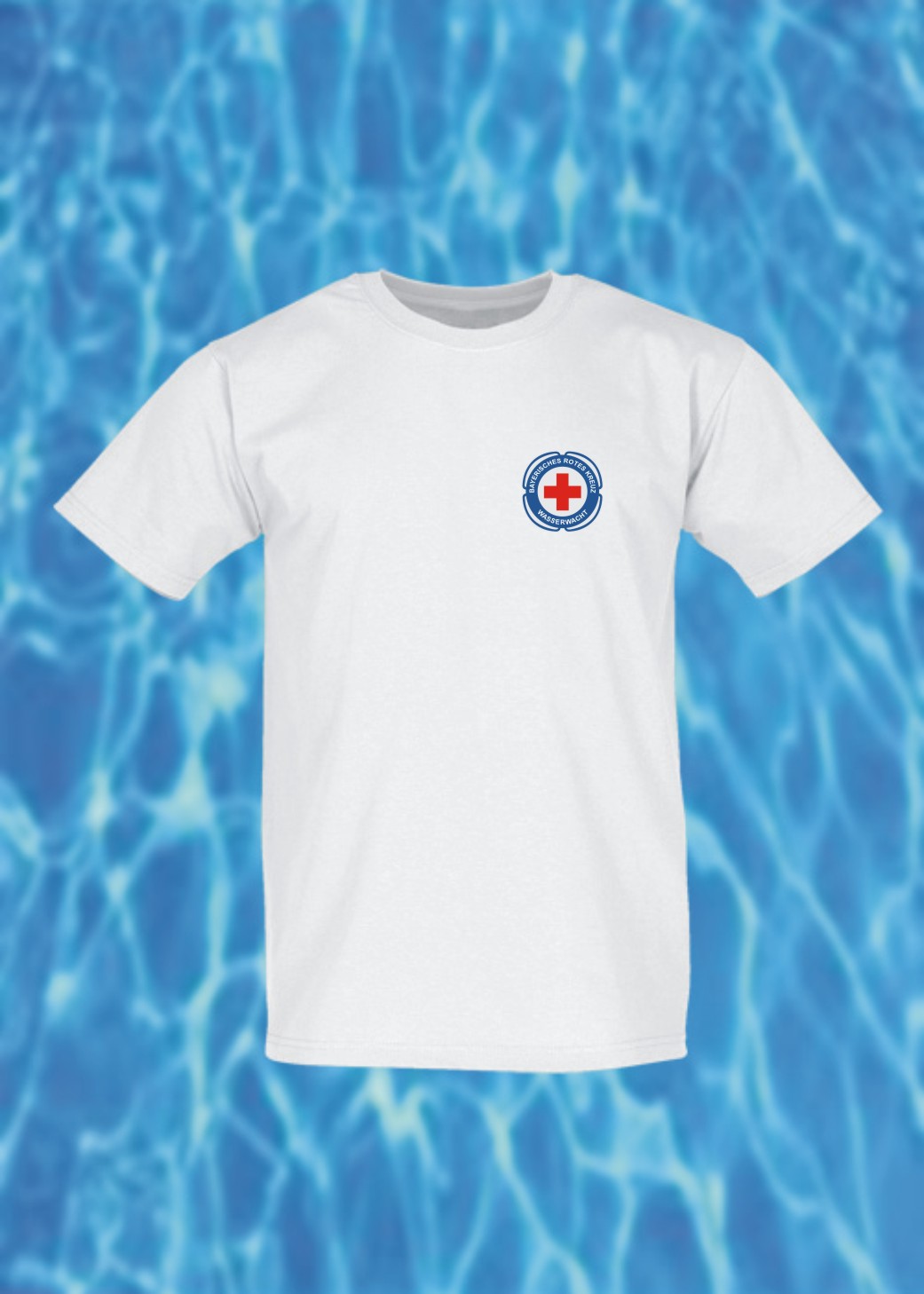 Damen T-Shirt - Rundlogo 8cm