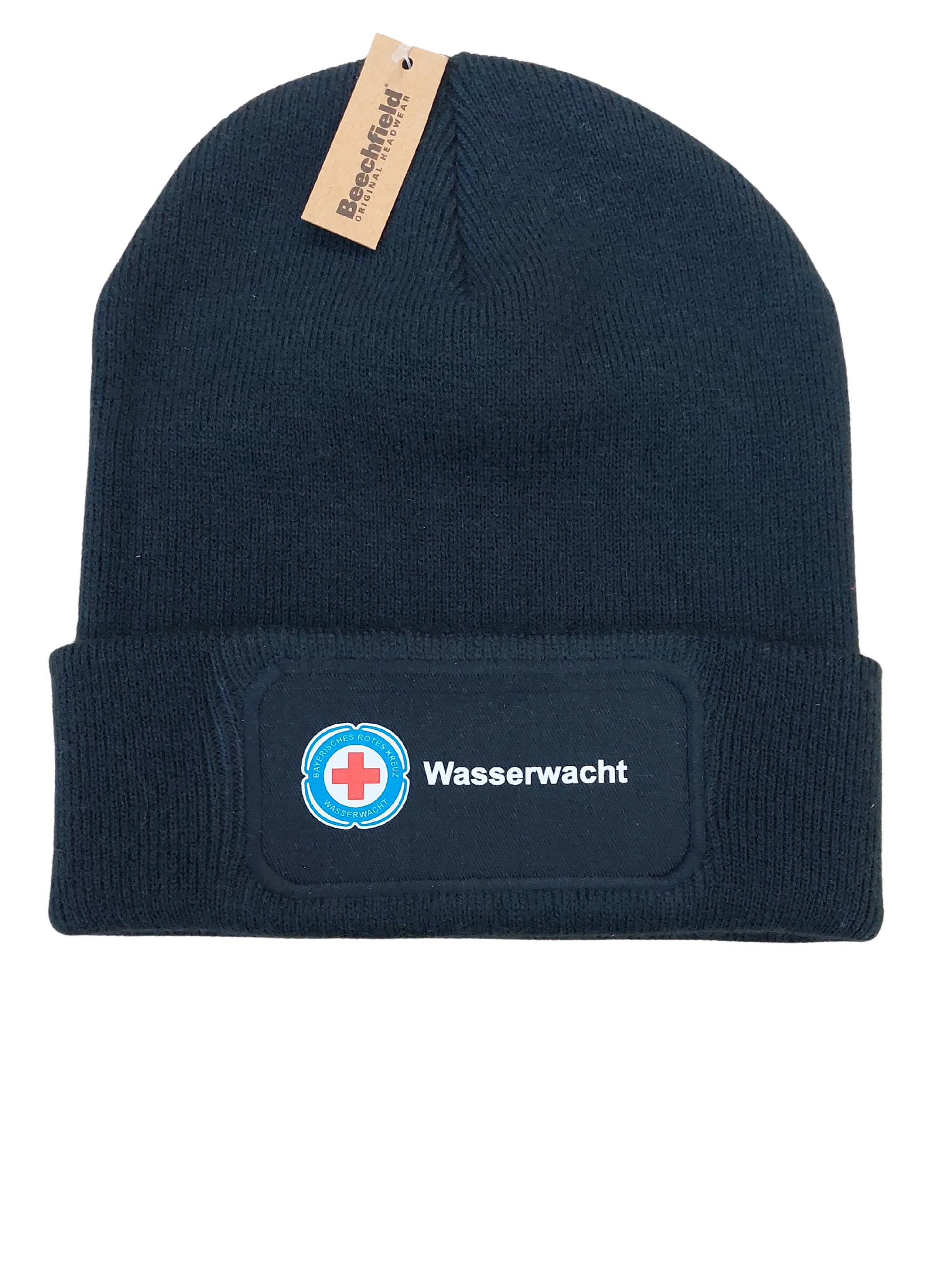 Patch Beanie in French Navy