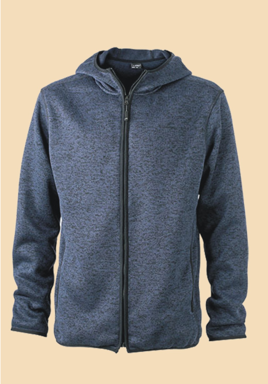Denim Melange/Black