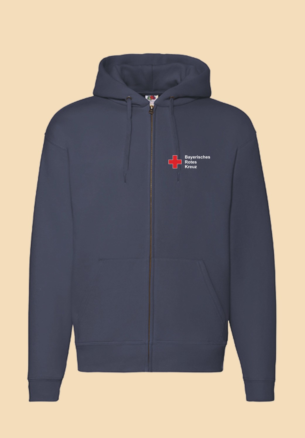 Unisex Premium Zip Jacket - Rundlogo 8cm