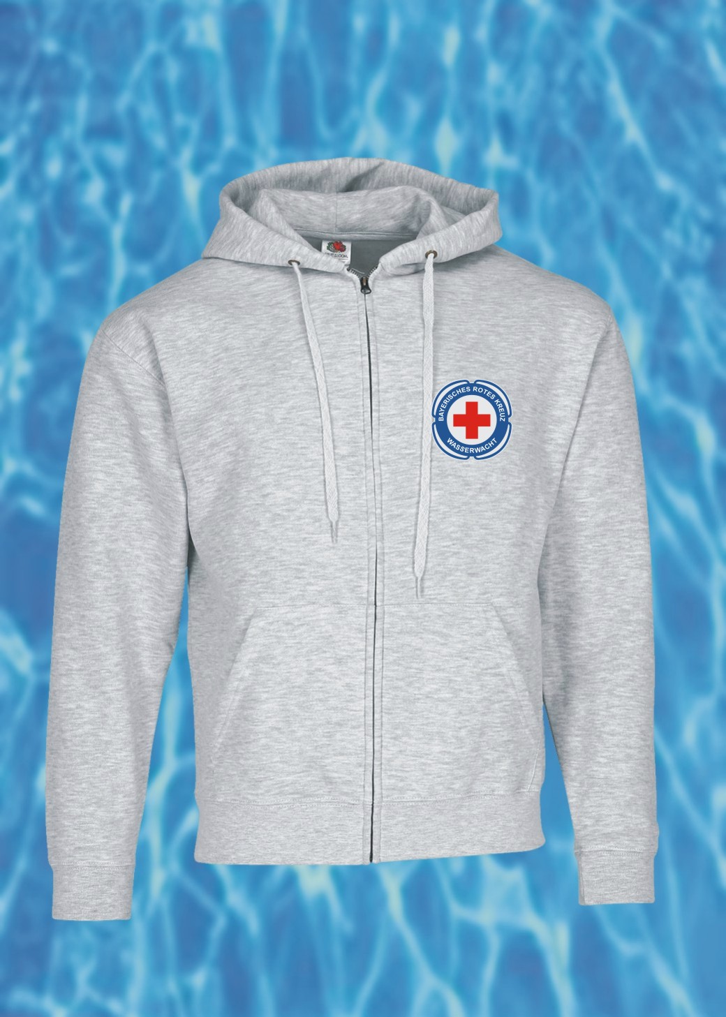 Unisex Premium Zip Jacket - Rundlogo 8cm