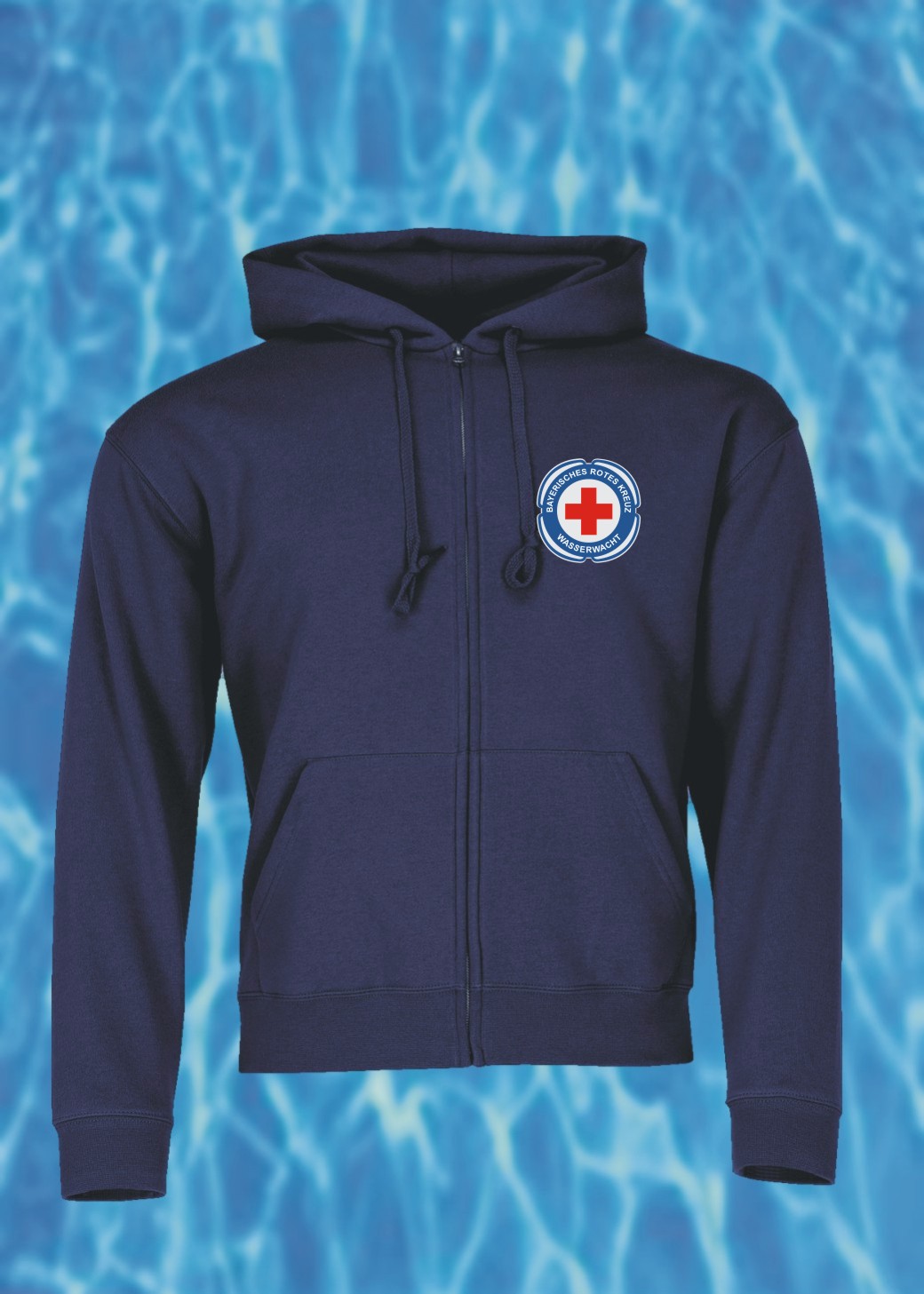 Unisex Premium Zip Jacket - Rundlogo 8cm