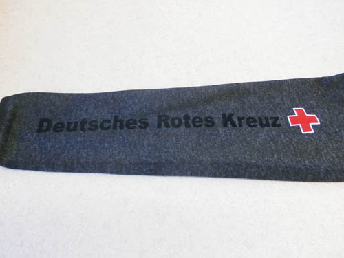 Damen Knitted Fleece Jacke - Rundlogo 8cm