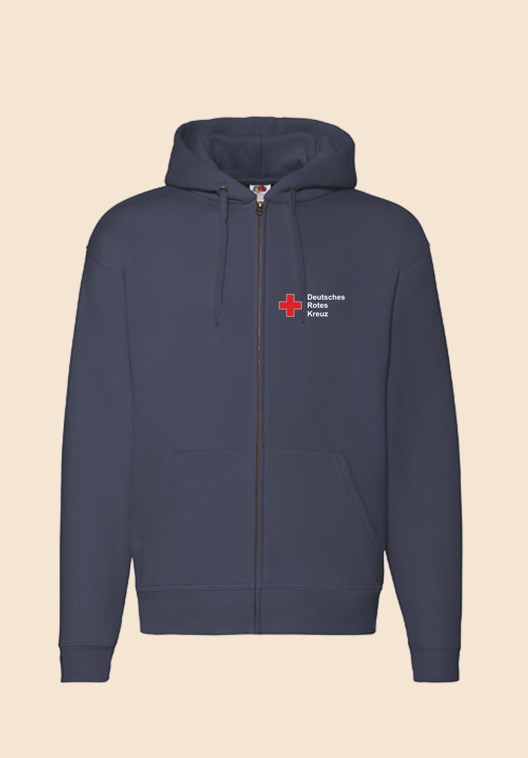Unisex Premium Zip Jacket - Rundlogo 8cm