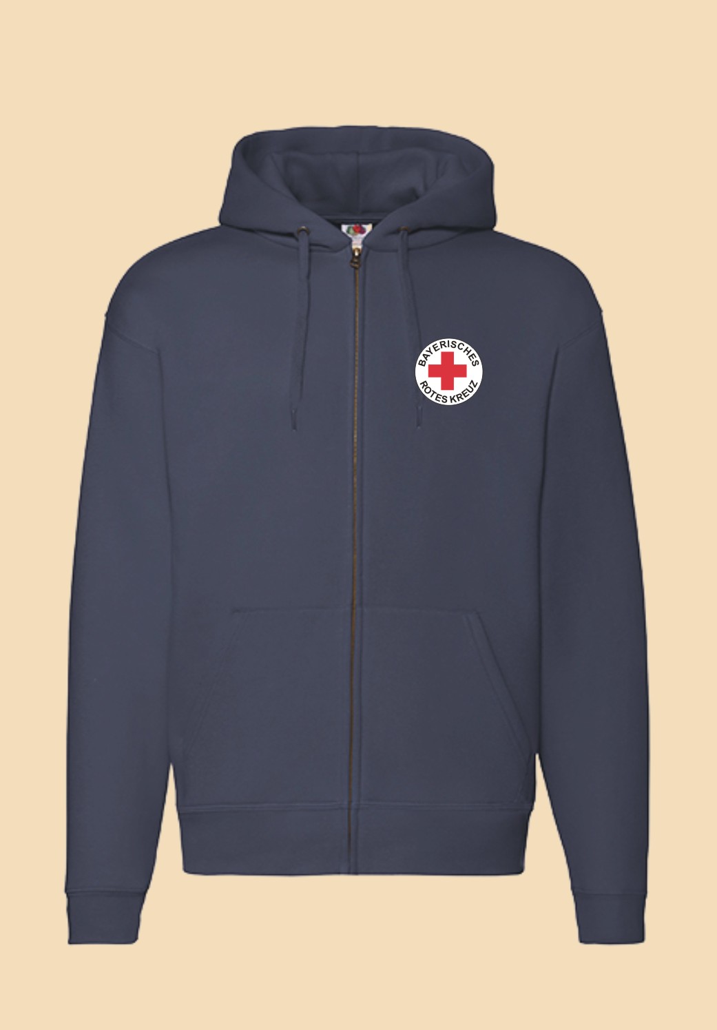 Unisex Premium Zip Jacket - Rundlogo 8cm