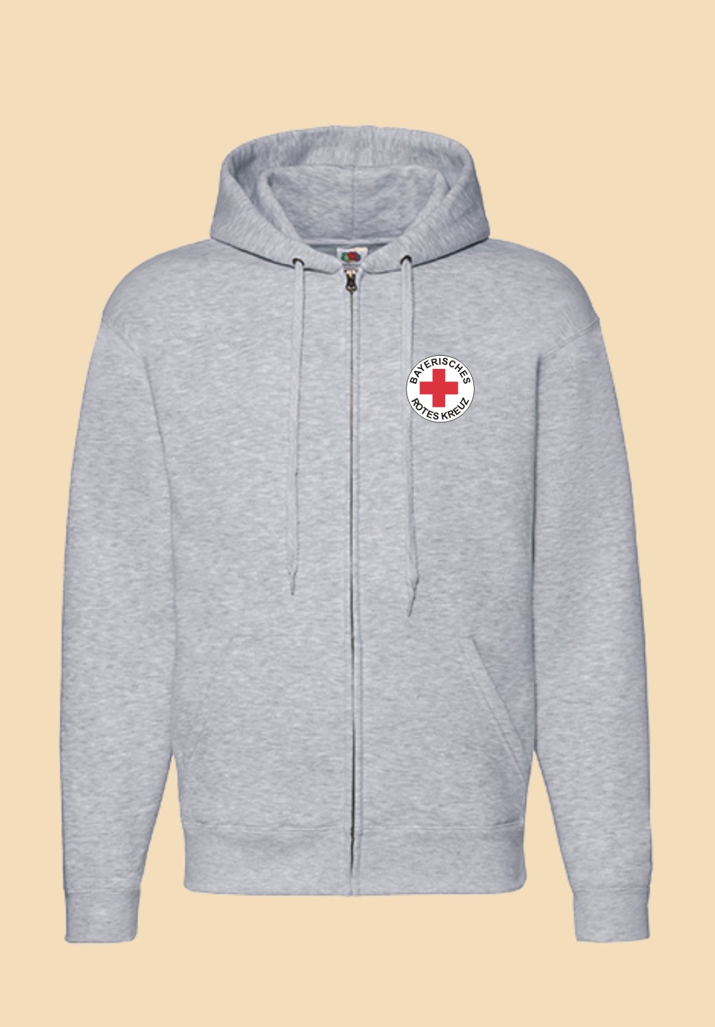 Unisex Premium Zip Jacket - Rundlogo 8cm